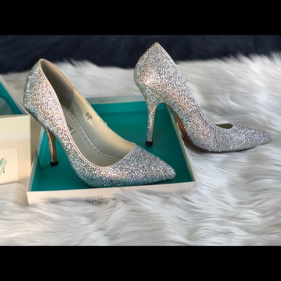benjamin adams Shoes - Benjamin Adams Jada ivory crystal heels